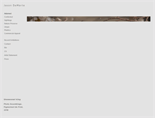 Tablet Screenshot of jasondemarte.com